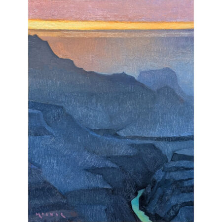 Molnar, Marcia - "Mist and Mystery" Oil on Board (12 x 9)