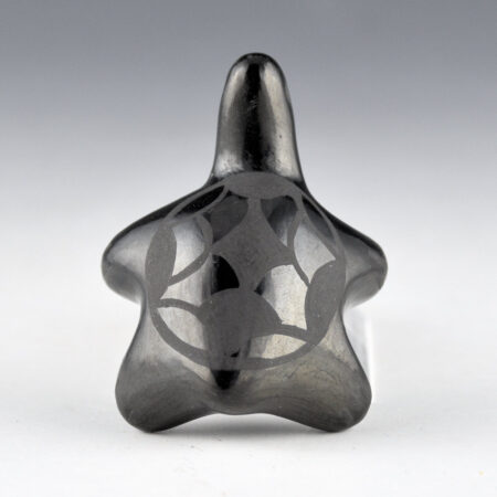 Tapia, Ramona - Clay Turtle with Cloud Designs (1980s)