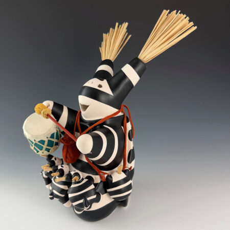 Alternative view of Chitto, Randall - Turtle Storyteller Dummer with Three Kids