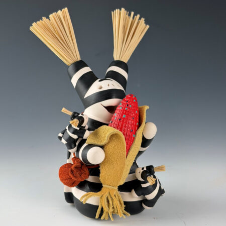 Alternative view of Chitto, Randall - Turtle Storyteller with Ear of Red Corn and Two Baby Turtles