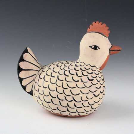 Alternative view of Ortiz, Seferina - Clay Chicken Storyteller (1970s)