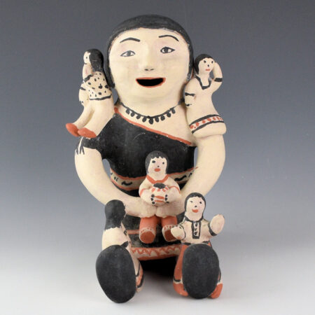 Alternative view of Ortiz, Seferina -Storyteller with Five Kids (1980s)