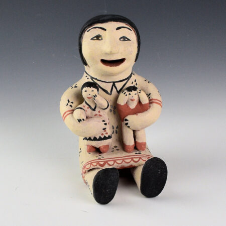 Ortiz, Seferina -Storyteller with Two Kids (1980s)