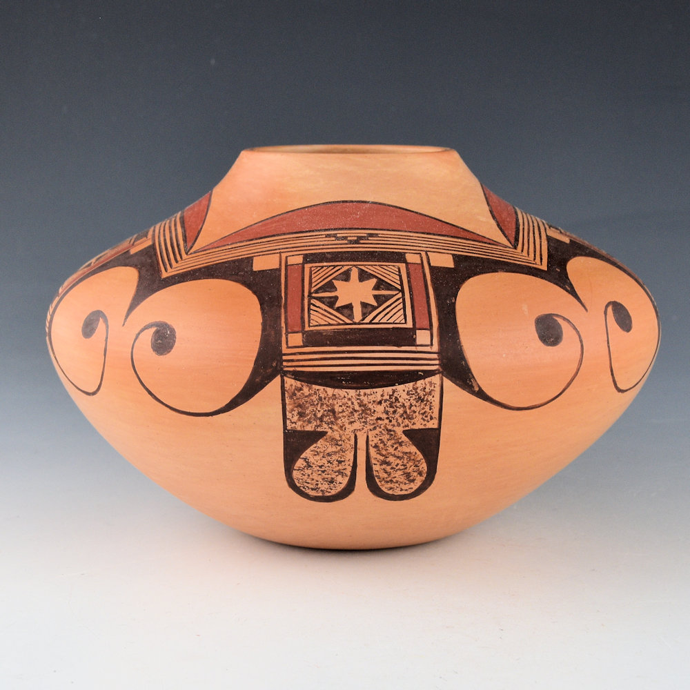 Nampeyo, Tonita - Jar with Eagle Tail Designs (1980s)