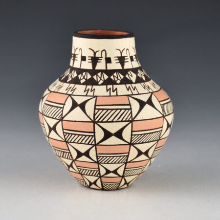 Aragon, Wanda - Water Jar with Figures and Rain Design (1994)