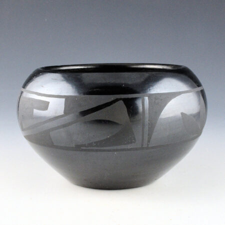 Alternative view of Martinez, Maria  - Bowl with Plants and Rain Designs "Marie + Santana", 1940s