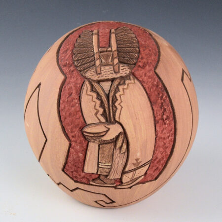 Nampeyo, Carla Claw - "Crow Mother" Large Seedpot