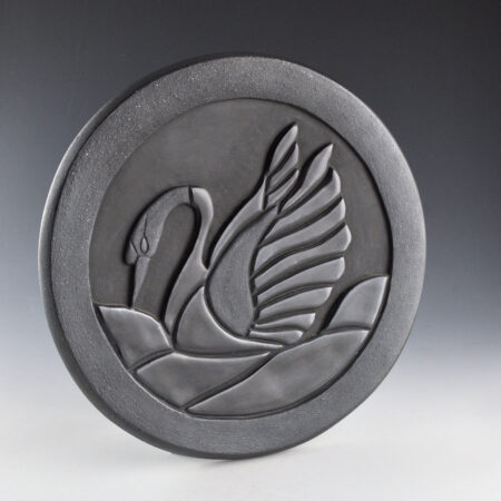 Alternative view of Youngblood, Christopher - 10" Plate with Carved Swan