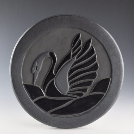 Youngblood, Christopher - 10" Plate with Carved Swan