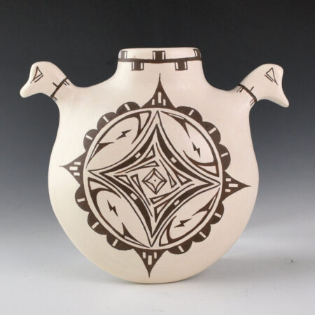 Early, David - Canteen with Star Design and Turkey Handles