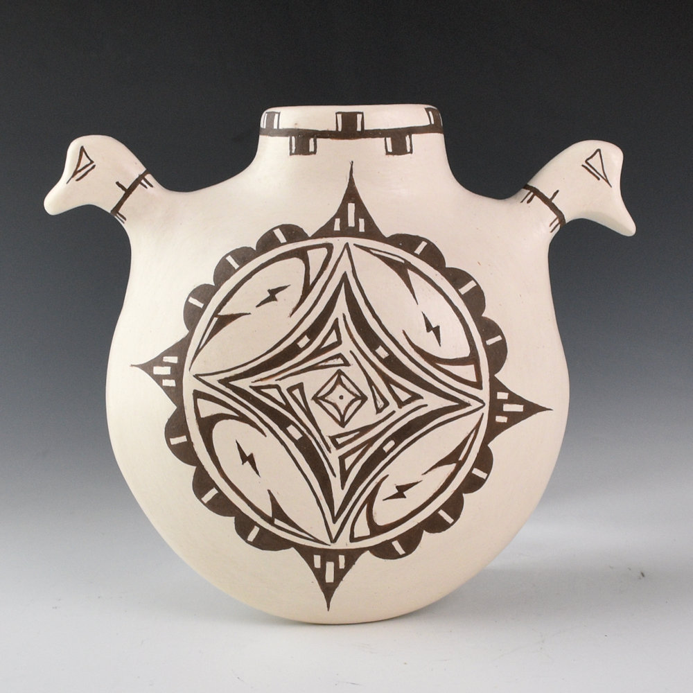 Early, David - Canteen with Star Design and Turkey Handles