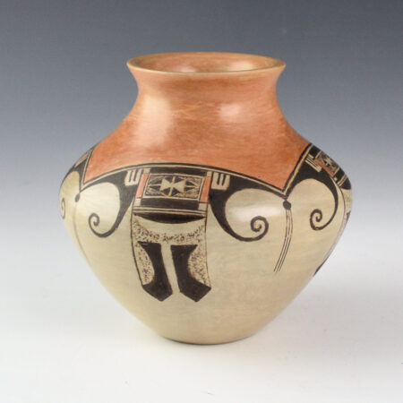 Alternative view of Quotskuyva, Dextra - Water Jar with Eagle Tail Design (1980s)