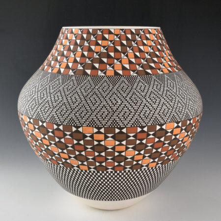 Alternative view of Antonio, Frederica - 9" Tall Five Color "Glowing Sunset" with Micro-Squares