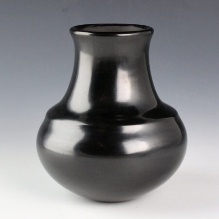 Alternative view of Garcia, Greg - Rainbow Ridge Black Water Jar (1980s)