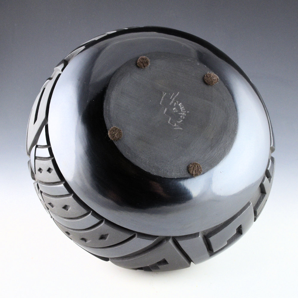 Begay, Jr., Harrison - Large Jar with Yei and Corn Figures (2017) - Image 6