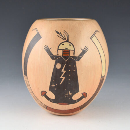 Alternative view of Sahmie, Ida - "Mother Earth & Father Sky" Bowl (1987)