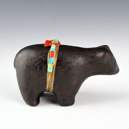 Namingha, Joshua - Brown Clay Fetish Bear