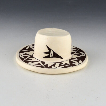 Patricio, Jacquelyn - Clay Hat with Plant Designs