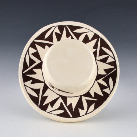 Alternative view of Patricio, Jacquelyn - Clay Hat with Plant Designs