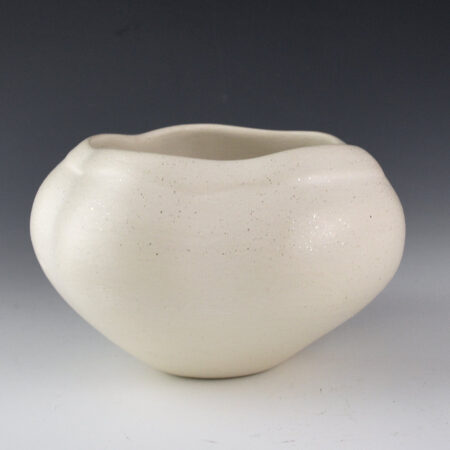 Alternative view of Stevens, Jacquie - Micaceous White Gourd Bowl (1990s)