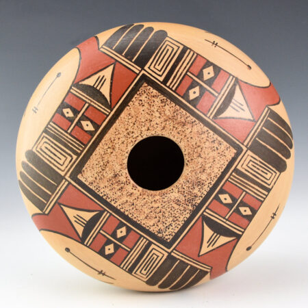 Alternative view of Nampeyo, James Garcia - Bowl with Swirling Birds (1980s)