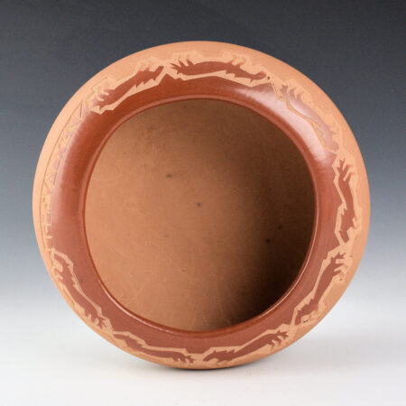 Alternative view of Naranjo, Jody - Bowl with 8 Horses (1990)
