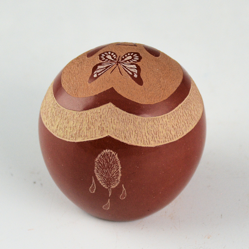 Lonewolf, Joseph - Butterfly and Star Seedpot (1981) - Image 3