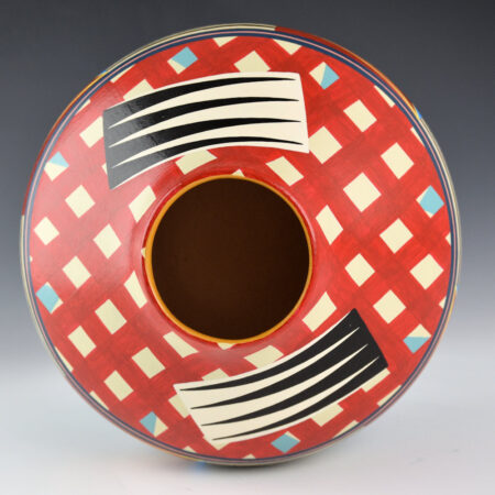 Alternative view of Namingha, Les - "Bird Wings" Jar with Bird Wing Designs (2026)
