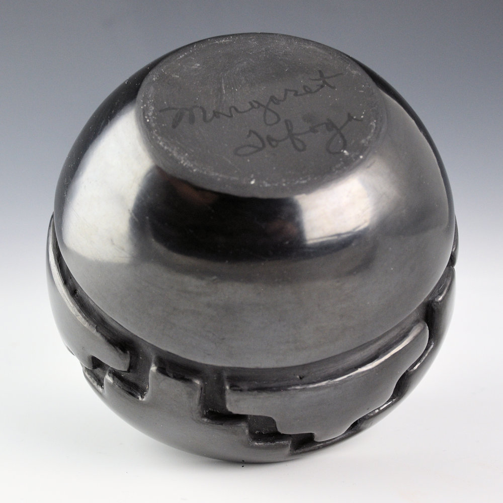 Tafoya, Margaret - Small Bowl with Kiva Steps Design (1970s) - Image 6