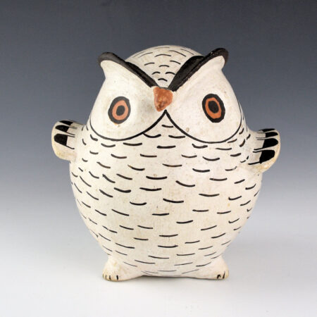 Chino, Marie Z. - Clay Owl Figure (1970s)