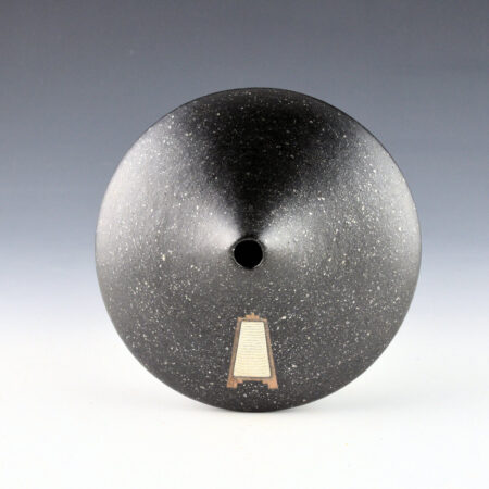 Alternative view of Duwyenie, Preston - Small Black Mica Jar with Silver Inset