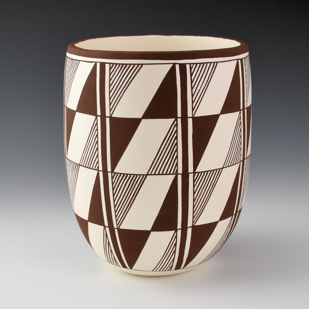 Patricio, Robert - "Pueblo Rain" Chocolate Jar - Image 3