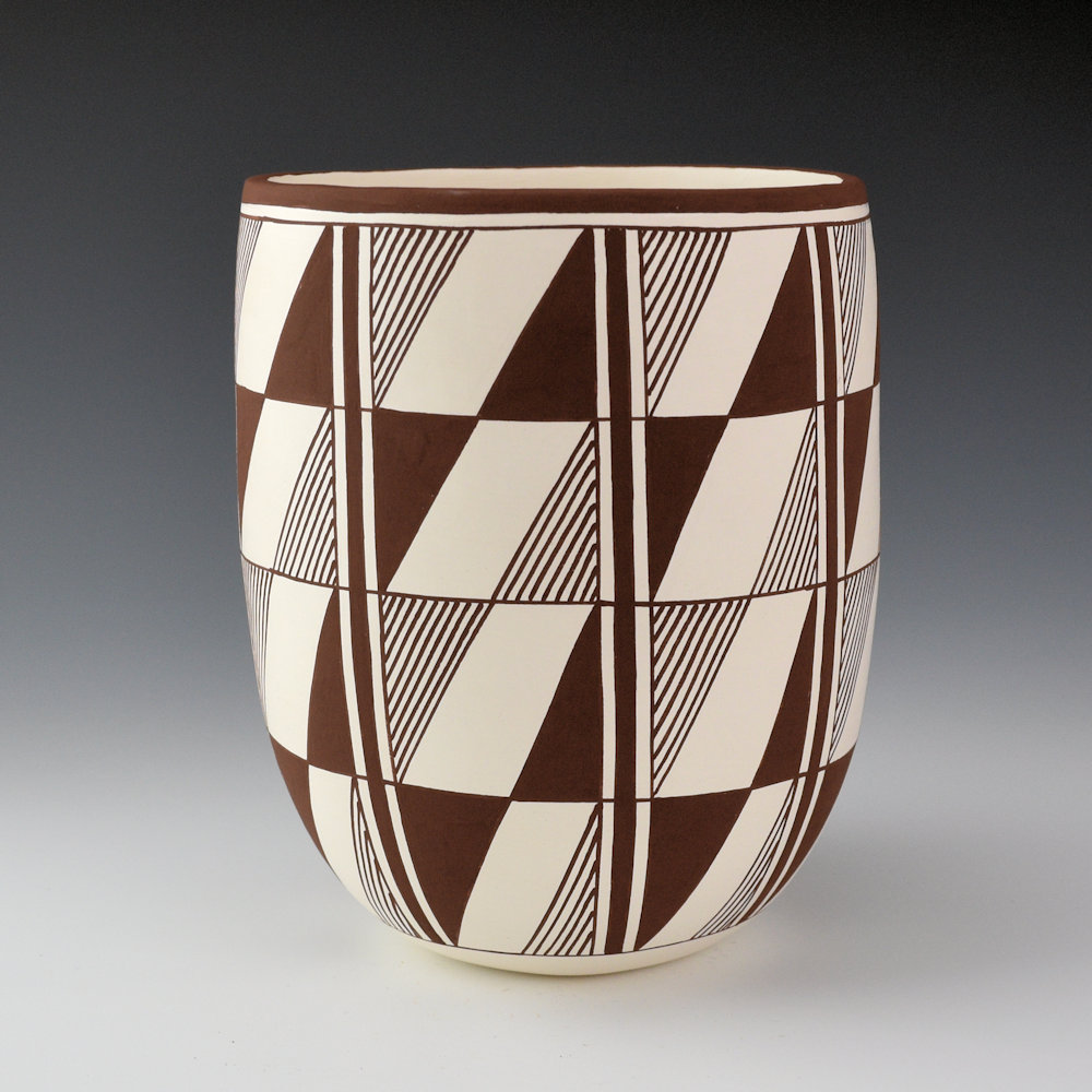 Patricio, Robert - "Pueblo Rain" Chocolate Jar