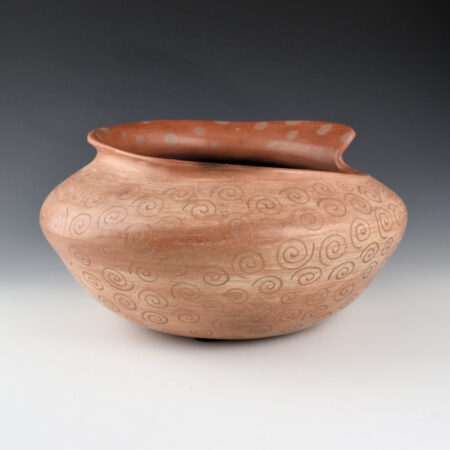 Alternative view of Folwell, Susan - "Pottery Princess" Jar with Sculpted Rim