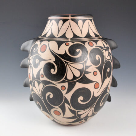 Alternative view of Holt, Lisa and Harlan Reano - Flame Jar with Wildflower Designs