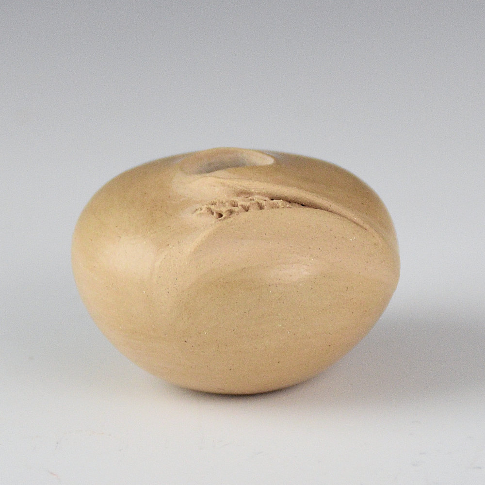 Nampeyo, Iris - Mini Seedpot with Ear of Corn (1990s)