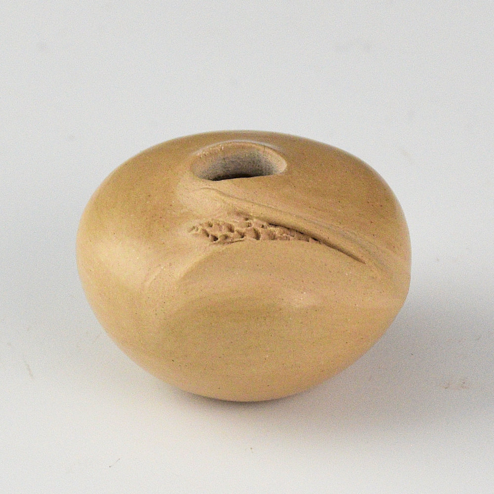 Nampeyo, Iris - Mini Seedpot with Ear of Corn (1990s) - Image 3