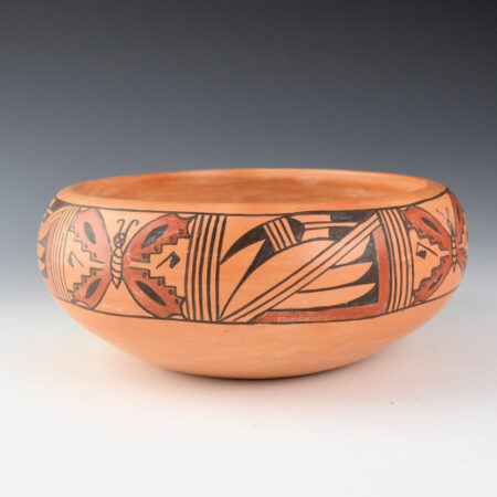 Alternative view of Collateta, Kathleen - Wide Bowl with Butterfly Design