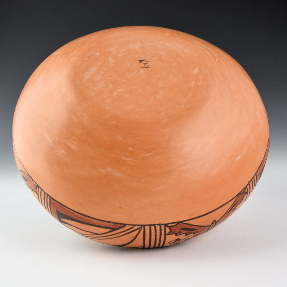 Collateta, Kathleen - Wide Bowl with Butterfly Design - Image 4