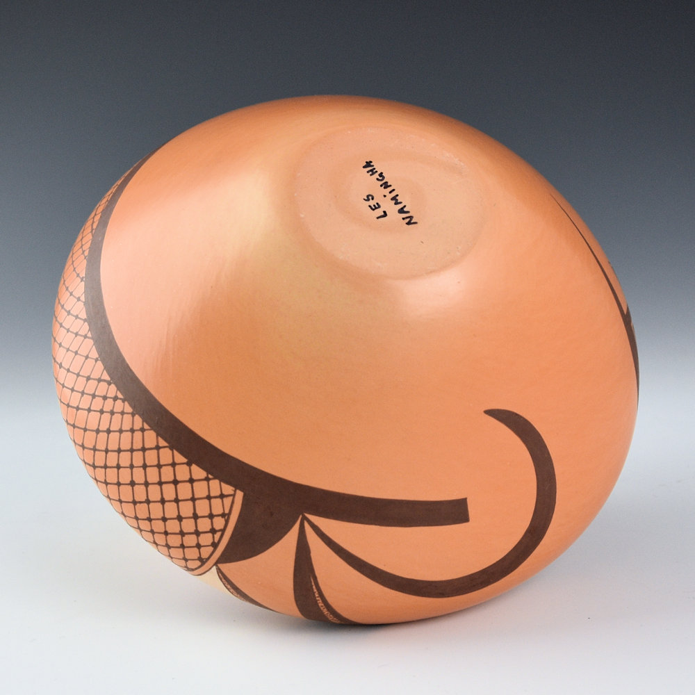 Namingha, Les - "Sun and Sikyatki Birds" Jar (1990s) - Image 5