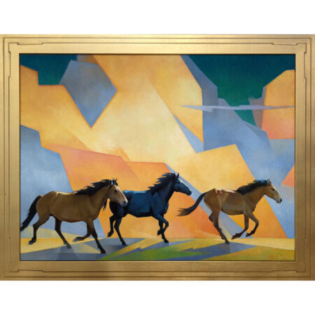 Molnar, Marcia - "With the Wind" Oil on Linen (30 x 40)