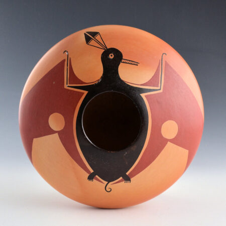 Tahbo, Mark  - Mimbres Bat Seed Bowl (1998)