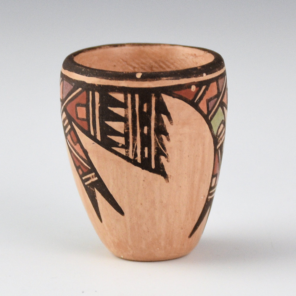 Begaye, Nathan - Mini Polychrome Cannister (1990) - Image 3