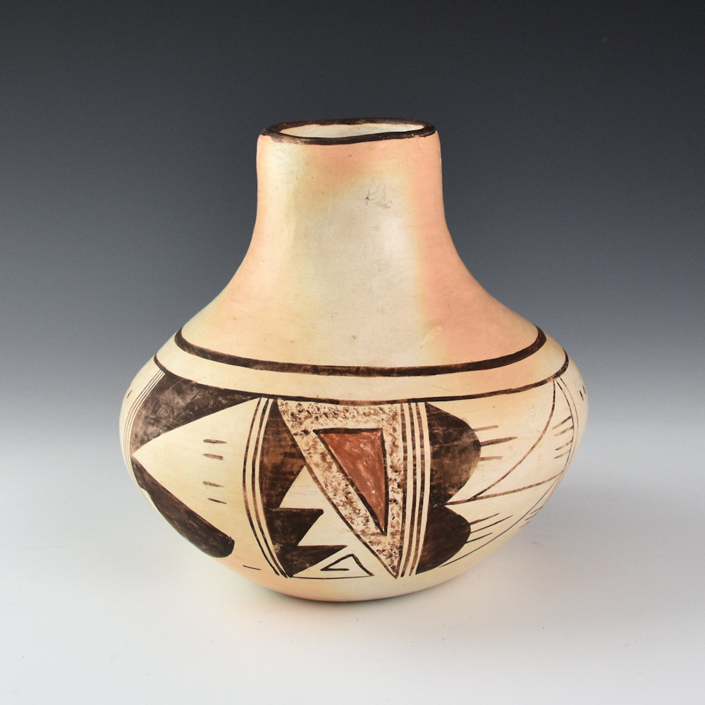 Setalla, Pauline - Long Neck Jar with Cloud and Rain Designs (1970s) - Image 3