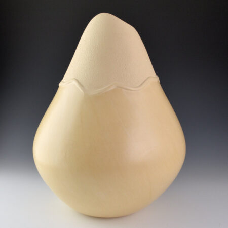 Alternative view of Duwyenie, Preston - 12.5" Tall Tan "Earth in Balance" Jar