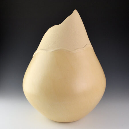 Duwyenie, Preston - 12.5" Tall Tan "Earth in Balance" Jar