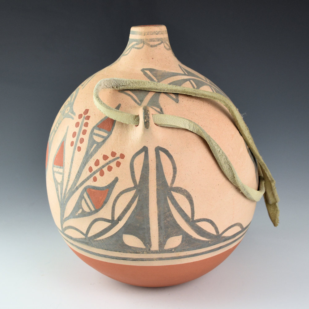 Tenorio, Robert - Canteen with Antelope and Big Horn Sheep - Image 3