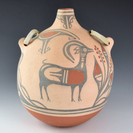Alternative view of Tenorio, Robert  - Canteen with Antelope and Big Horn Sheep