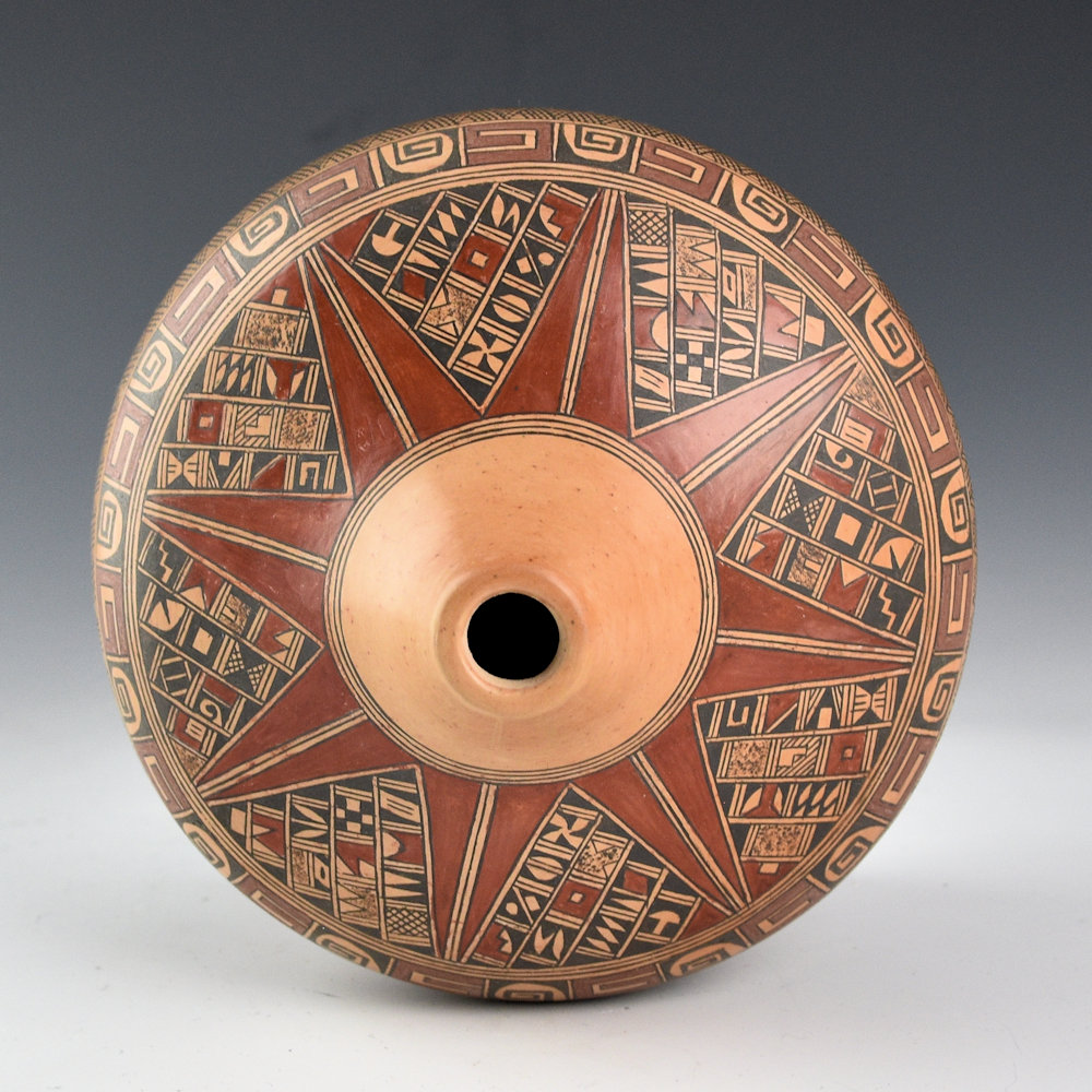 Huma, Rondina - Jar with Mini-Shard Designs and Star Design Neck (2006) - Image 2