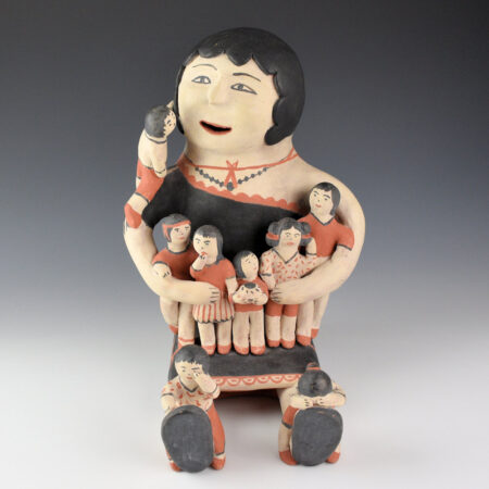 Ortiz, Seferina - Large Storyteller with Eight Kids (1980s)
